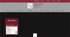 Desktop Screenshot of hotelriquet.com
